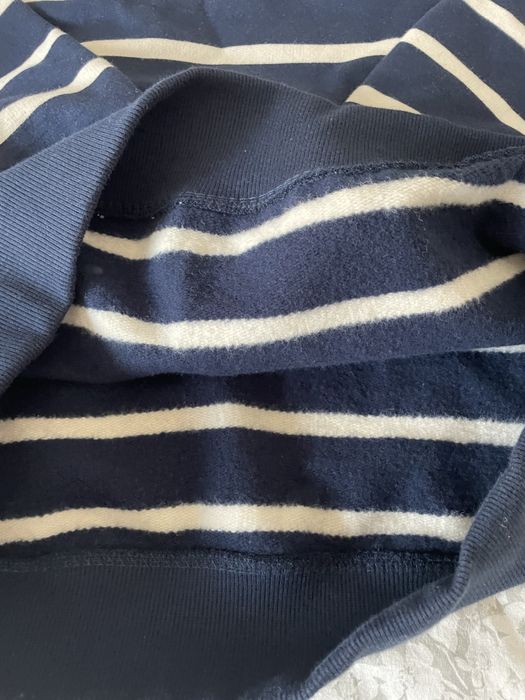 Camisola Zara nova riscas azul e branca
