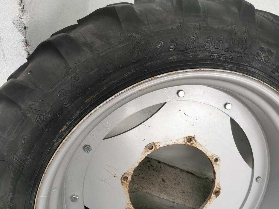 2 Koła wąskie uprawowe 11,2r36 270/95R36