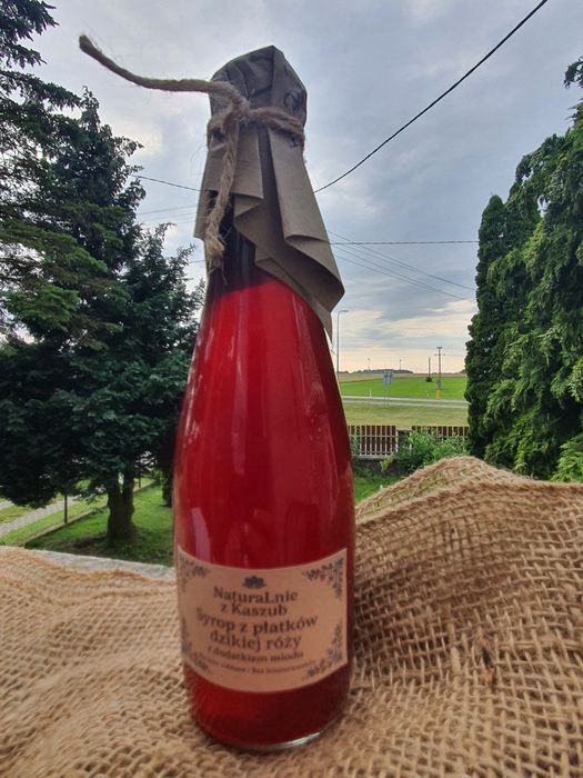 Syrop z płatków róży z miodem  2025r. 330ml