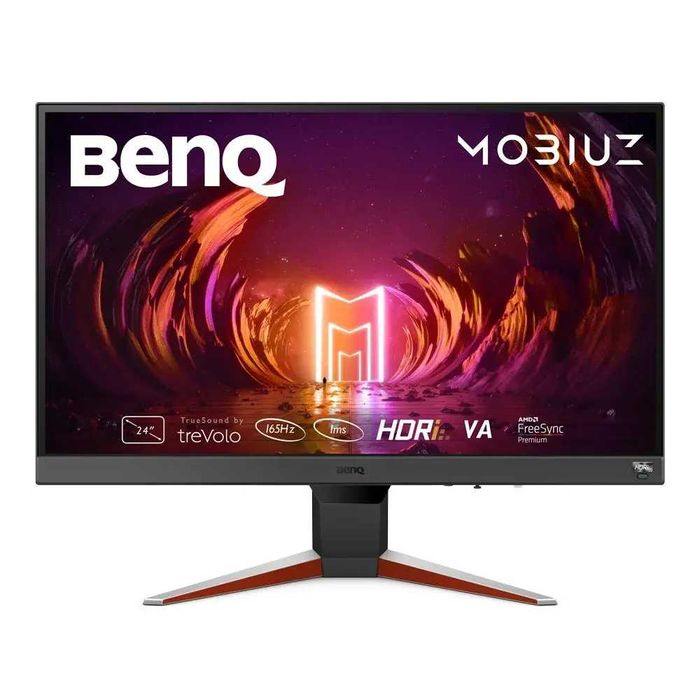 Monitor BenQ Mobiuz EX240N-B, 24" cale, HDR, LED, 165Hz, HDMI, DP