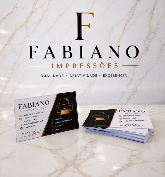 Impressões Profissionais | Cartões, Flyers, Fotos e Design