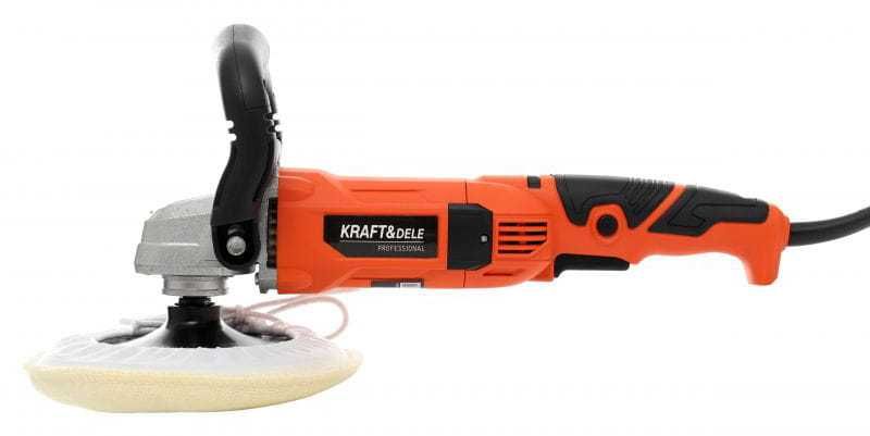 KRAFT&DELE Polerka Samochodowa Oscylacyjn Regulacja 180mm 2600w KD1726
