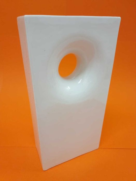 Vaso de cerâmica Gabbianelli Space Age Franco Bettonica Italia anos 70