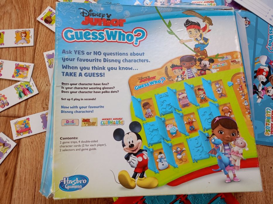 Zgadnij kto to gra dla dzieci Hasbro Disney junior wiek5+