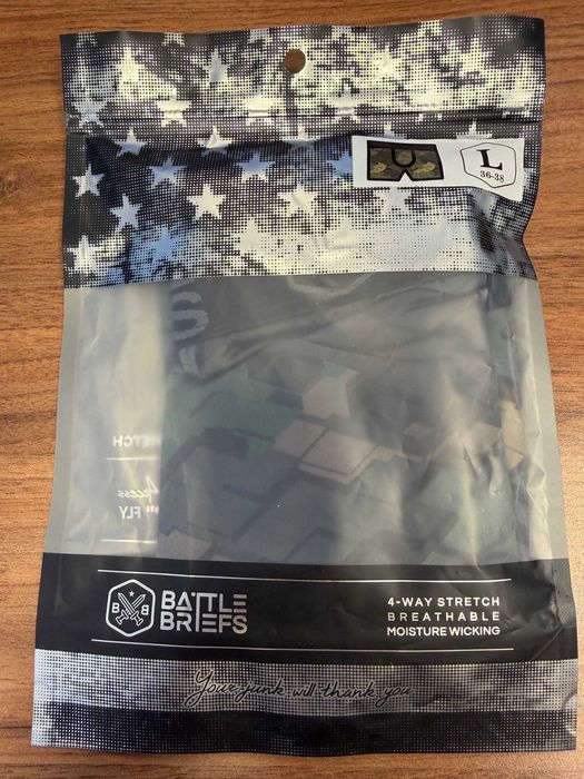 Zestaw 7x bokserek Battle Briefs Men's Performance Underwear