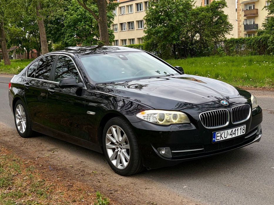 BMW Seria 5 5 F10 520d 184KM Automat, przebieg 190tys, dobrze wyposażony