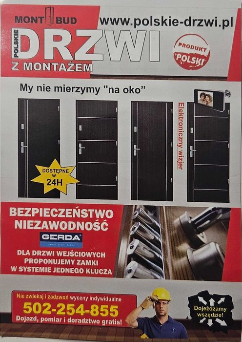 Drzwi wejściowe antywyważeniowe-niska cena