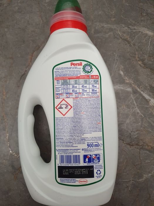 Nowy oryginalny niemiecki Żel do prania persil tiefenrein