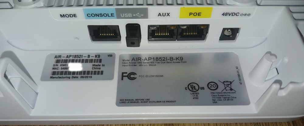 Cisco AIR-AP1852