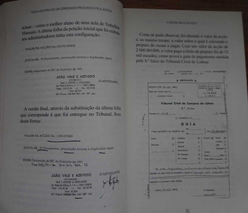 A Vida de Vale e Azevedo