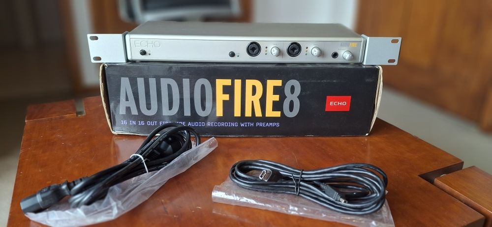 Echo AudioFire 8 – Interface de Áudio FireWire 16 In/16 Out
