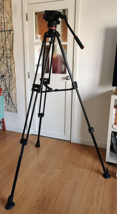 Tripé Vídeo profissional Manfrotto