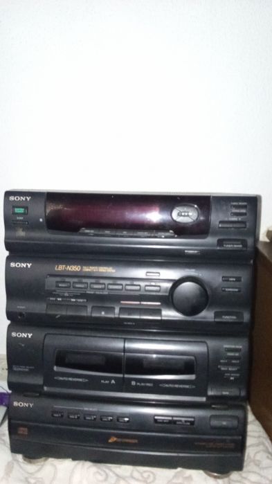 HIFI SONY Com 5 Cd. Bom 8 Fotos
