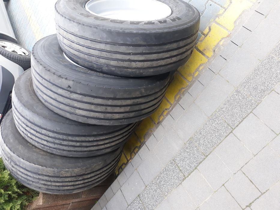 Felgi Koła opony PRZYCZEPY Pronar D-47 D-46 TANDEM 7.50 19,5 ET0 6 otw