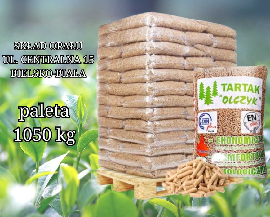 PELLET OLCZYK możliwa dostawa paleta 1,05t
