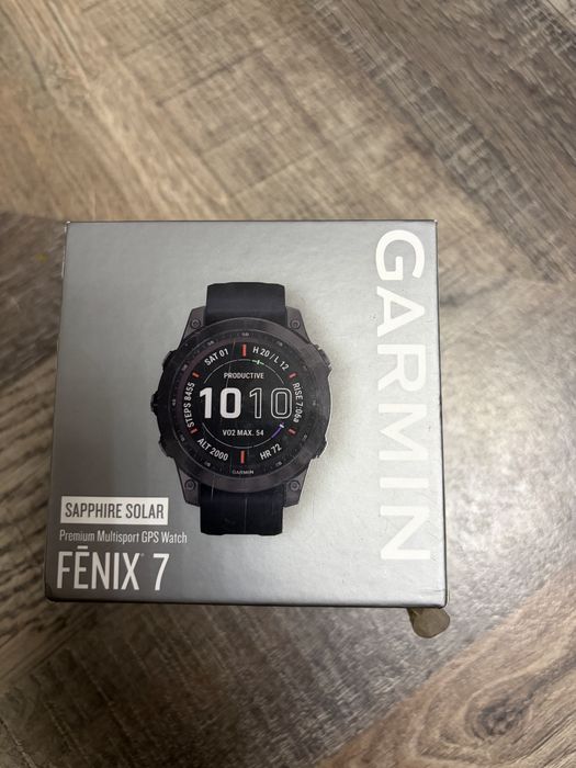Продам годинник  Garmin ФЕНІКС 7 сапфір солар тітаніум