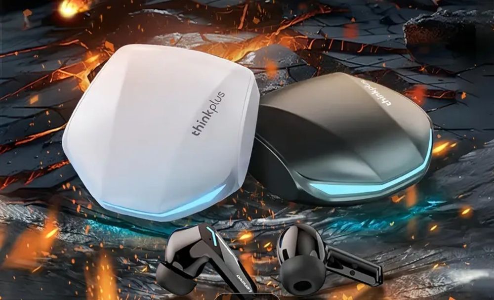 Lenovo GM2 Pro – bezprzewodowe słuchawki TWS białe, nowy z