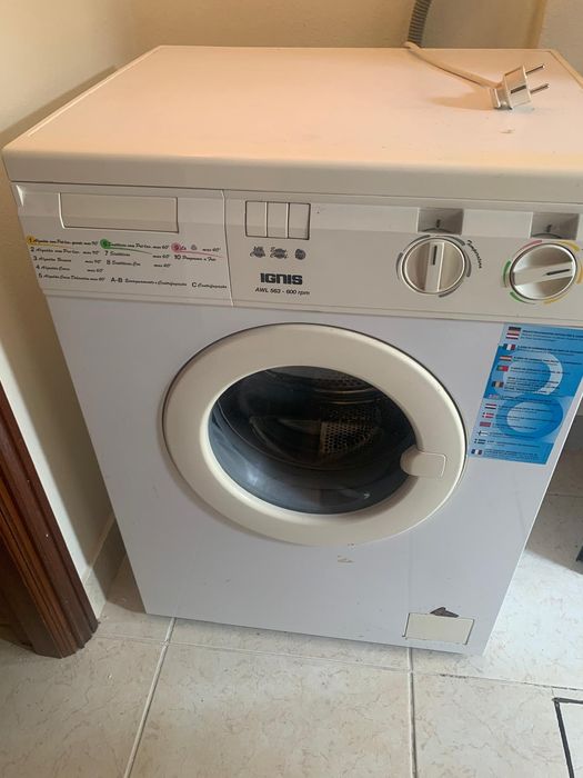 Máquina de lavar roupa Ignis