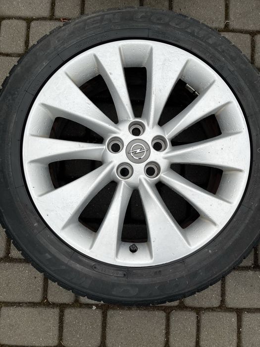 Alufelgi 5x105 18 cali Opel Mokka Astra J K Chevrolet czujniki zamiana