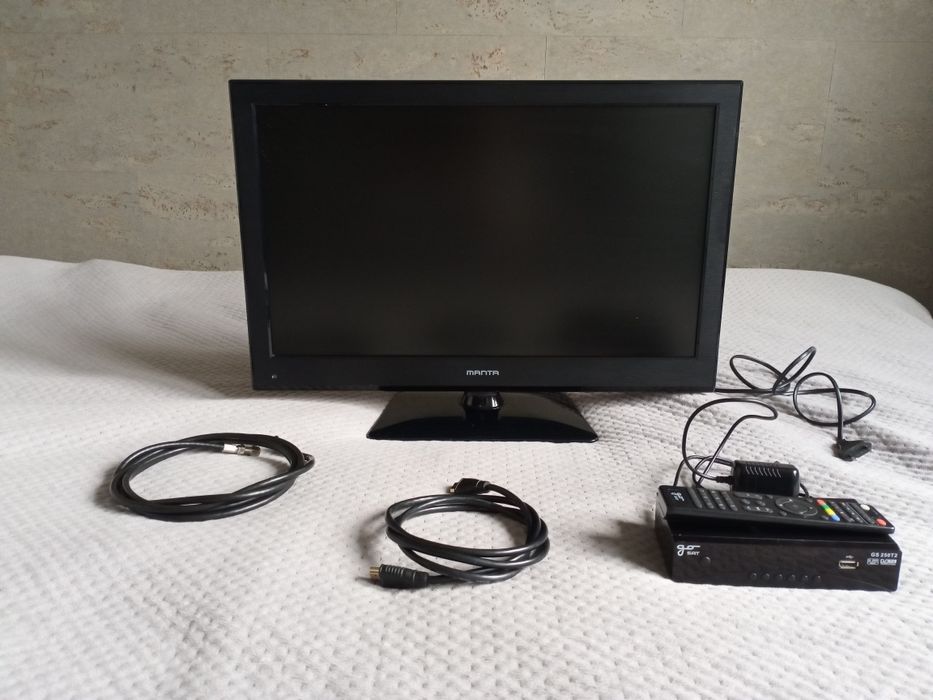 Telewizor Tv 24 cale Manta LED2401 + dodatki