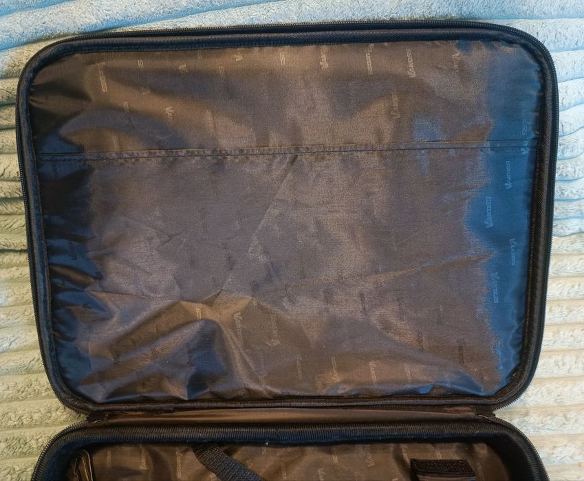 Teczka na laptop do 15,6", materiałowa, Vakoss