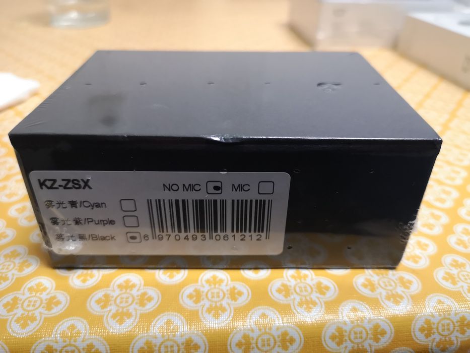 In ear monitor KZ zsx terminator