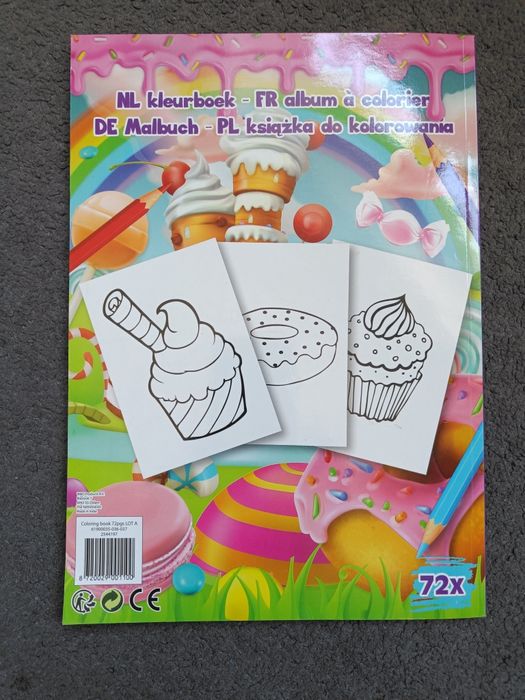 Kolorowanka A4 72 strony