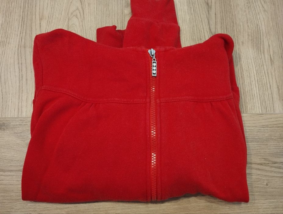Casaco vermelho c/capuz tam S