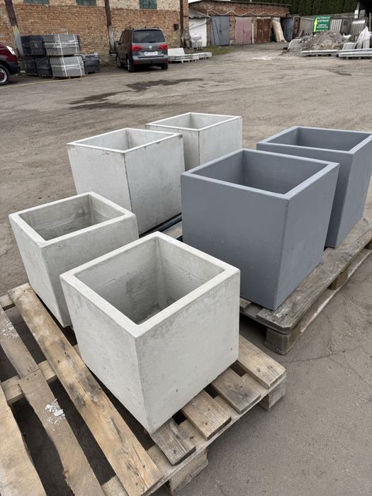 Вази бетонні " Кашпо"