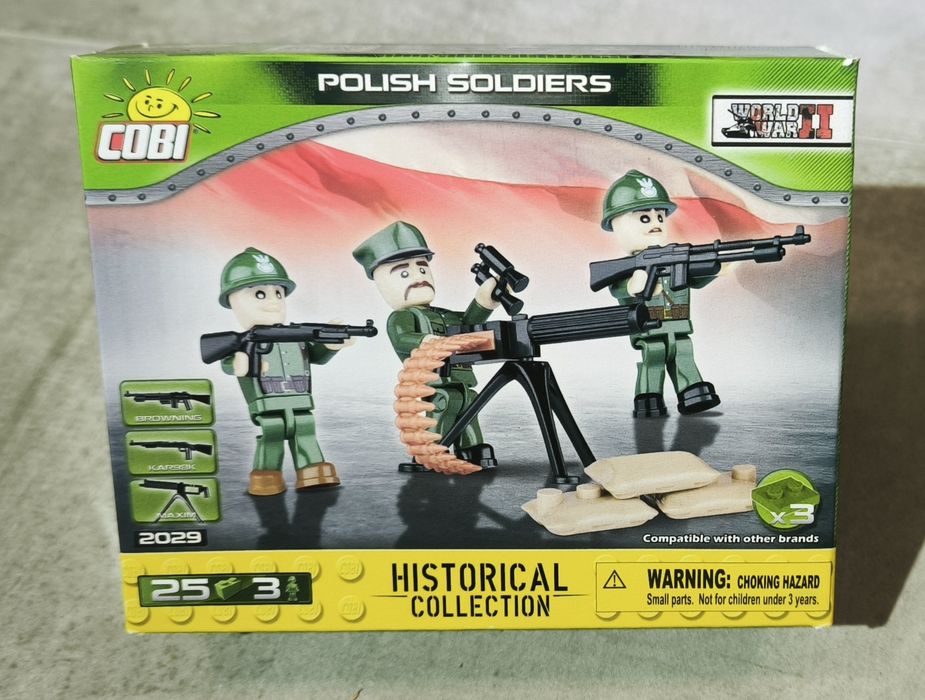 Cobi 2029 Polscy żołnierze Figurki