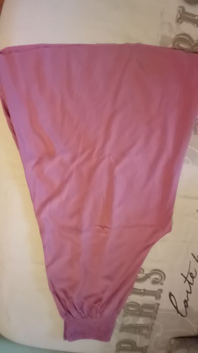Calças largas culottes