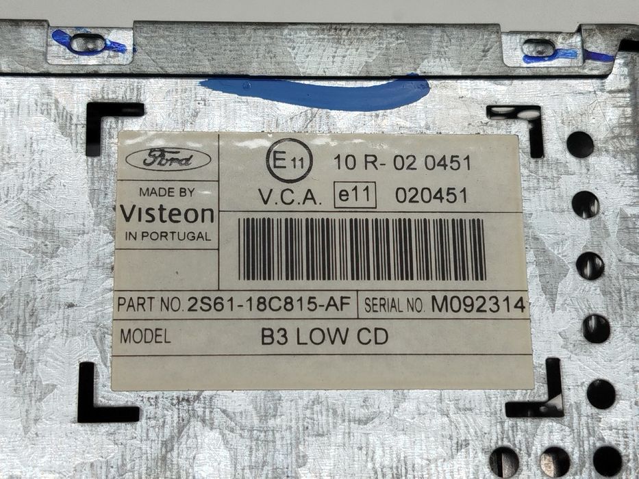 Auto-Rádio - FORD Fiesta V (JH_, JD_) | 01 - 14