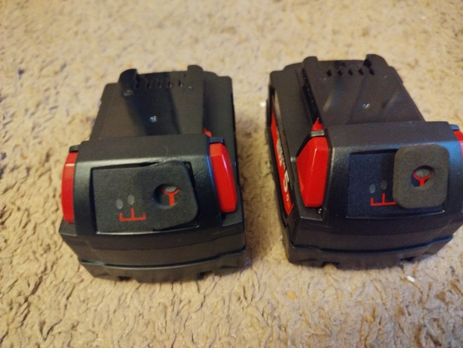 Nowe 2 Baterie Milwaukee 18v 5ah