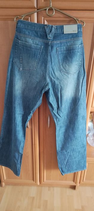 Spódnie jensowe męskie szerokie