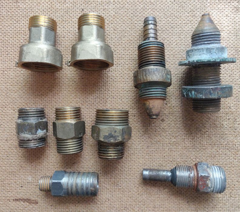 Переходники, штуцера-латунь.