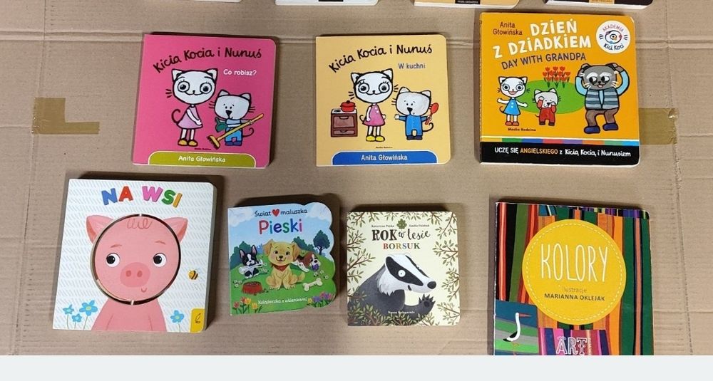 Książki dla dzieci  Kicia Kocia Zwierzęta