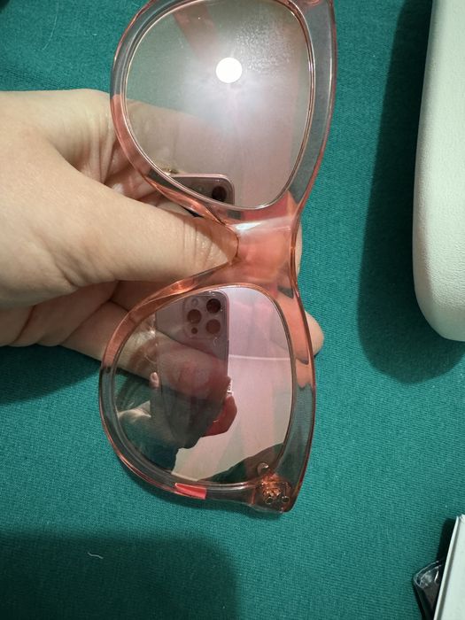 Różowe okulary przeciwsloneczne Marc Jacobs