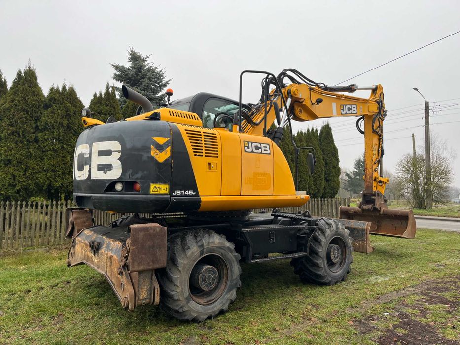 JCB JS145w, koparka kołowa