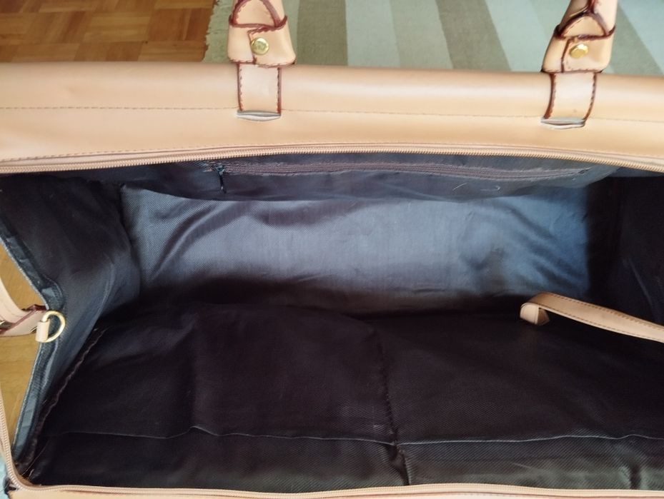 Saco de viagem castanho