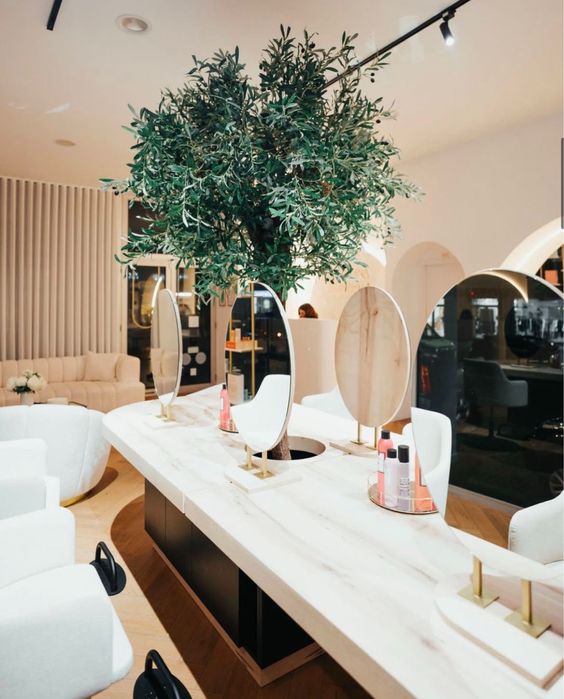 Montagem de cabeleireiros!