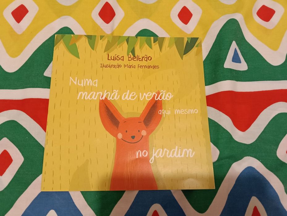livro numa manha de verao aqui mm no jardim