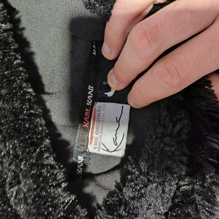 Шерпа Karl Kani тедді 1/3 zip карл кані teddy теплий фліс куртка