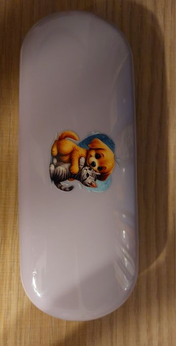 Okulary zerówki do komputera + pokrowiec