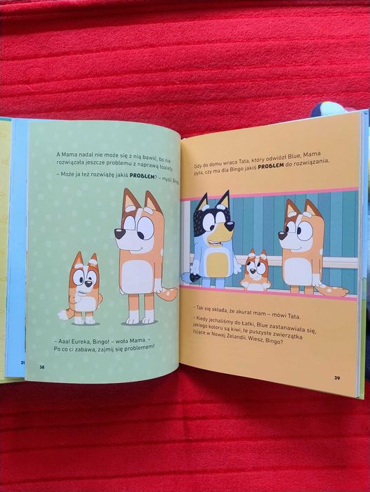 Bluey - Bajki 5 minut przed snem+ 2 maskotki