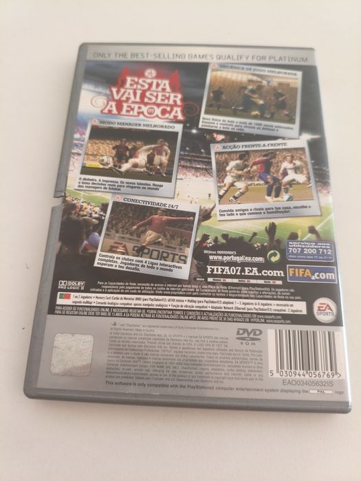 Jogo FIFA 07 PlayStation 2 ( PS 2 )