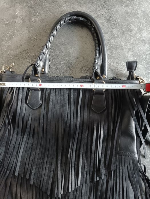 Torebka, frędzle, boho