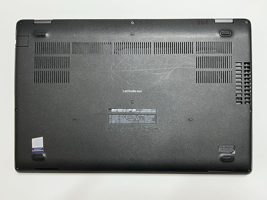 Ноутбук Dell Latitude 5501, FHD,IPS, і5, RAM-16Gb,SSD-512Gb (№202)