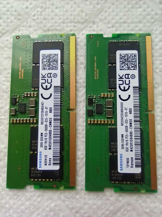 Пам'ять DDR5 2х8GB 5600MGz