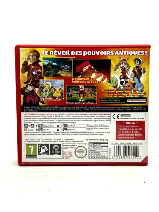 Pokemon Omega Ruby Nintendo 3DS Po Angielsku