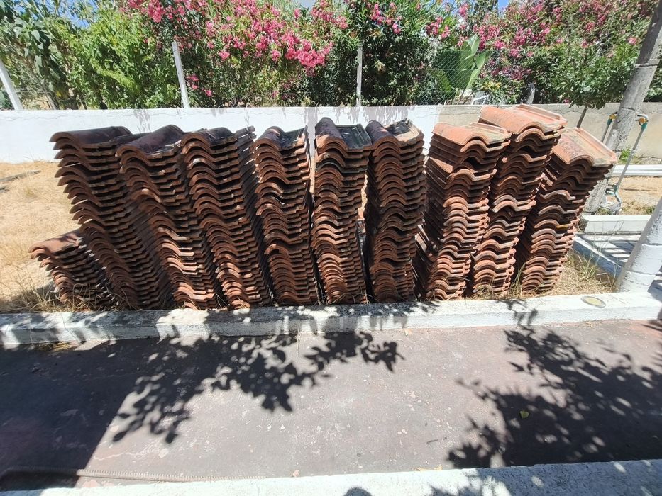 Telhas de Ceramica Usadas em bom estado